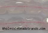 CRQ165 15.5 inches 12*16mm faceted rectangle natural rose quartz beads