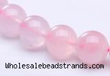 CRQ17 15.5 inches 12mm round natural rose quartz beads Wholesale