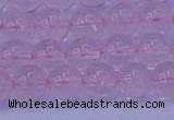 CRQ202 15.5 inches 8mm round Mozambique rose quartz beads