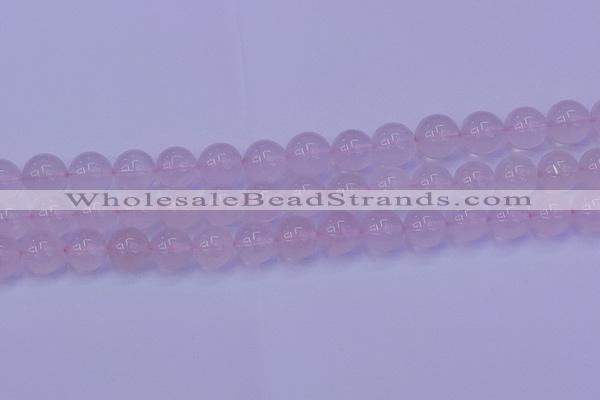 CRQ204 15.5 inches 12mm round Mozambique rose quartz beads