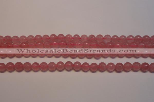 CRQ451 15.5 inche 6mm round A grade Madagascar rose quartz beads