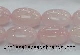 CRQ67 15.5 inches 15*20mm egg-shaped natural rose quartz beads