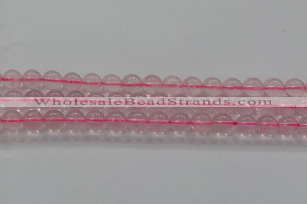 CRQ851 15.5 inches 8mm round natural rose quartz gemstone beads