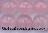 CRQ902 15 inches 10mm round rose quartz beads