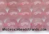 CRQ905 15 inches 6mm round Madagascar rose quartz beads