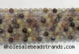 CRU1030 15.5 inches 6mm round mixed rutilated quartz beads wholesale