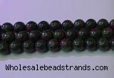 CRZ1113 15.5 inches 10mm round imitation ruby zoisite beads wholesale