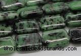 CRZ17 15.5 inches 13*18mm rectangle ruby zoisite gemstone beads