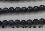 CRZ821 15.5 inches 4mm round natural sapphire gemstone beads