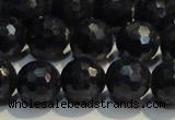 CRZ965 15.5 inches 7mm – 7.8mm faceted round A+ grade sapphire beads