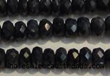 CRZ975 15.5 inches 3*5mm faceted rondelle A grade sapphire beads