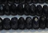 CRZ981 15.5 inches 5*7mm faceted rondelle A+ grade sapphire beads