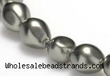 CSB02 16 inches 12*16mm nugget shell pearl beads Wholesale