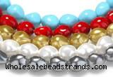 CSB05 16 inches 16*20mm nugget shell pearl beads Wholesale