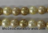 CSB1069 15.5 inches 10mm round mixed color shell pearl beads