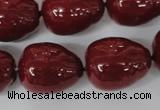 CSB131 15.5 inches 18*22mm nuggets shell pearl beads wholesale