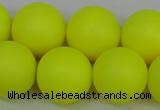 CSB1319 15.5 inches 12mm matte round shell pearl beads wholesale