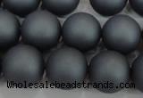 CSB1327 15.5 inches 8mm matte round shell pearl beads wholesale