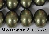 CSB167 15.5 inches 15*18mm – 16*19mm oval shell pearl beads