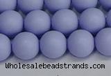 CSB1703 15.5 inches 10mm round matte shell pearl beads wholesale