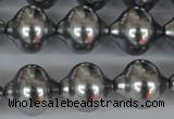 CSB176 15.5 inches 16*17mm lantern shape shell pearl beads