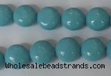 CSB183 15.5 inches 12mm flat round shell pearl beads wholesale