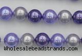 CSB344 15.5 inches 10mm round mixed color shell pearl beads