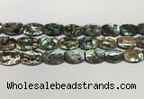 CSB4162 15.5 inches 13*18mm flat drum abalone shell beads wholesale