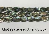 CSB4163 15.5 inches 15*20mm flat drum abalone shell beads wholesale