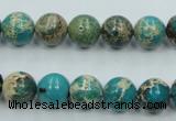 CSE01 15.5 inches 10mm round natural sea sediment jasper beads