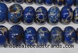 CSE301 15.5 inches 7*10mm – 15*20mm rondelle dyed sea sediment jasper beads