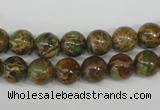 CSE5050 15.5 inches 8mm round natural sea sediment jasper beads