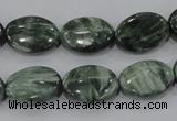 CSH50 15.5 inches 15*20mm oval natural seraphinite gemstone beads