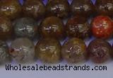 CSL223 15.5 inches 10mm round gold leaf jasper beads wholesale