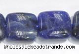 CSO06 15.5 inches 8mm square A grade sodalite beads wholesale