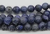 CSO41 15.5 inches 8mm round sodalite gemstone beads wholesale