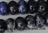 CSO53 15.5 inches 12*18mm rondelle sodalite gemstone beads