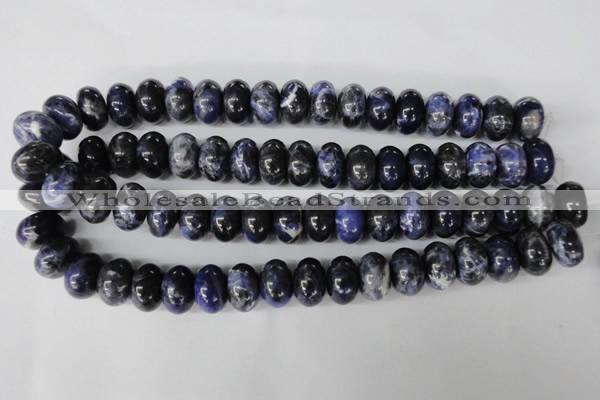 CSO53 15.5 inches 12*18mm rondelle sodalite gemstone beads