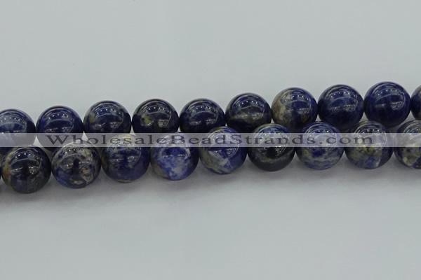 CSO639 15.5 inches 20mm round sodalite gemstone beads wholesale