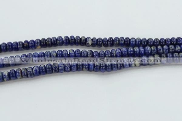 CSO652 15.5 inches 5*8mm rondelle sodalite gemstone beads