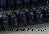 CSO655 15.5 inches 8*14mm rondelle sodalite gemstone beads