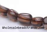 CSQ17 A grade multi sizes irregular natural smoky quartz beads