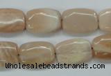 CSS211 15.5 inches 13*18mm rectangle natural sunstone beads