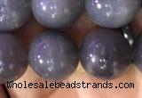 CSS318 15.5 inches 12mm round black sunstone gemstone beads