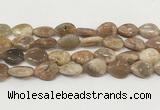 CSS409 15.5 inches 15*20mm flat teardrop sunstone beads wholesale