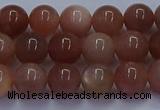 CSS662 15.5 inches 8mm round sunstone gemstone beads wholesale