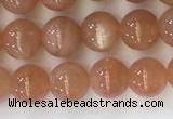 CSS704 15.5 inches 6mm round natural golden sunstone beads