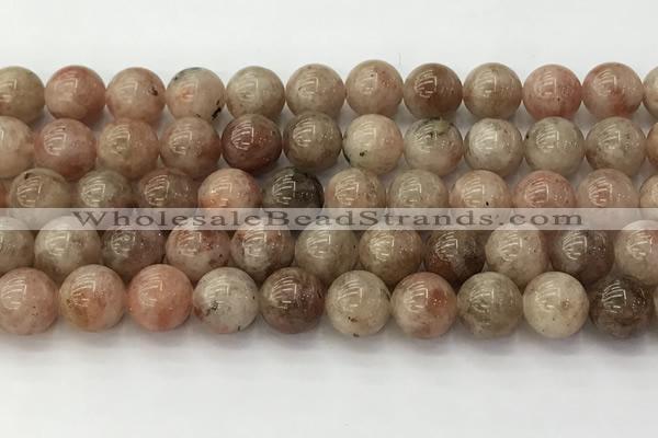 CSS724 15.5 inches 12mm round sunstone beads wholesale