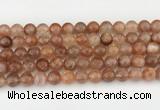 CSS754 15.5 inches 10mm round golden sunstone beads wholesale