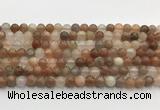 CSS770 15.5 inches 6mm round sunstone gemstone beads wholesale